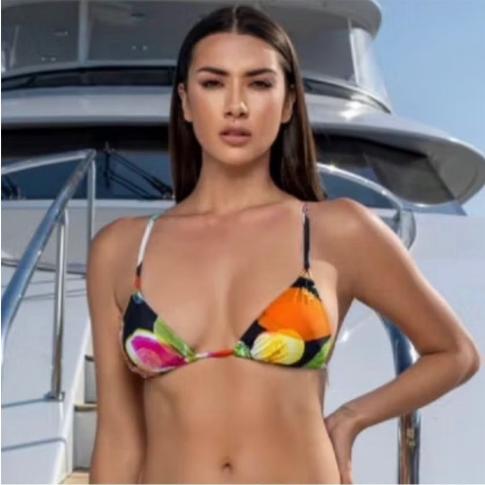 Christian Lacroix x Swiminista Swimsuit Triangle Bikini-Cheeky Bottoms 170.00